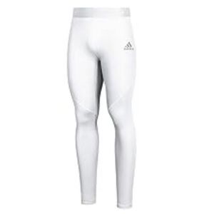 Men’s Adidas Tech-Fit Alphaskin Base Layer White Leggings 3X Brand New with Tags